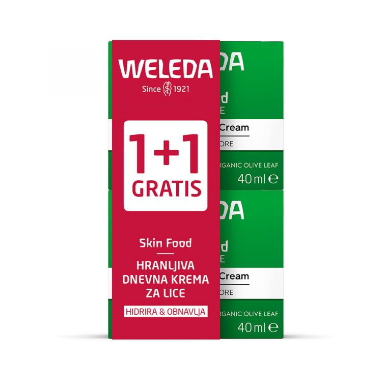 Weleda Skin Food hranljiva dnevna krema 40ml 1+1 gratis